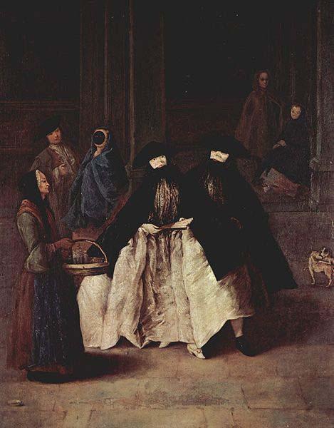 Pietro Longhi Die Verkauferin der Essenzen